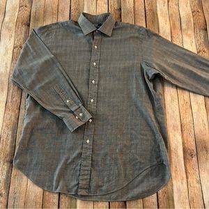 Polo Ralph Lauren men’s long sleeve plaid button down shirt | size 16.5 neck